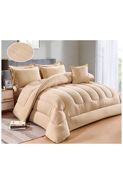DEC29 7-piece hotel bed sheet for two people