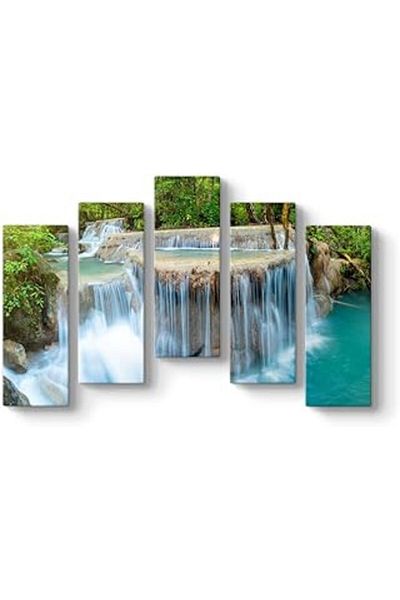 AMAZON TOHUM Tabloshop Thailand Waterfall Landscape 112 X 72-5 Pieces