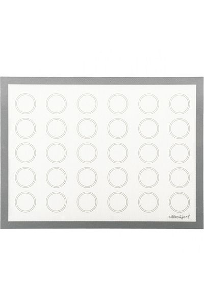 silikomart Covoras din silicon din fibra de sticla pentru macarons, 400x300mm