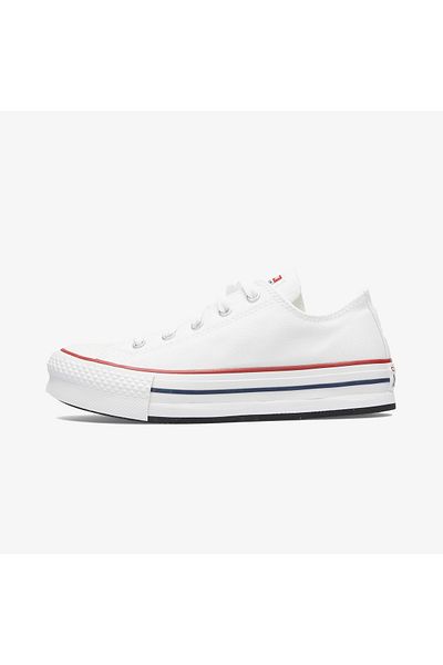 converse Παιδικό λευκό αθλητικό παπούτσι Chuck Taylor Eva Lift