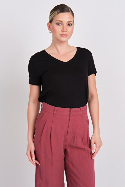 ONLY Women's Onlnıca Comfortable Fit Wide Leg Pocket Trousers 15348747 Dusty Rose