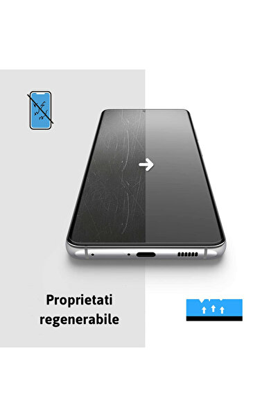 FONIX Μεμβράνη InvisiFlex συμβατή με Doogee S200 Plus, Πλήρης κόλλα, Πλήρης κάλυψη