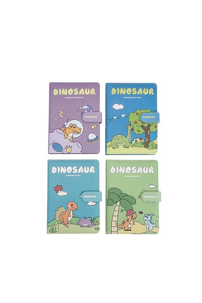 Midi Dinosaur paradise PU magnetic buckle 32K/ mixed