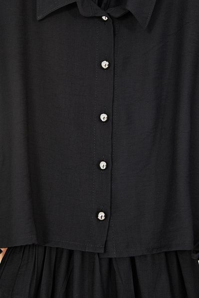 DPARİS Hijab Dress with Tie-Up Vest on the Sides
