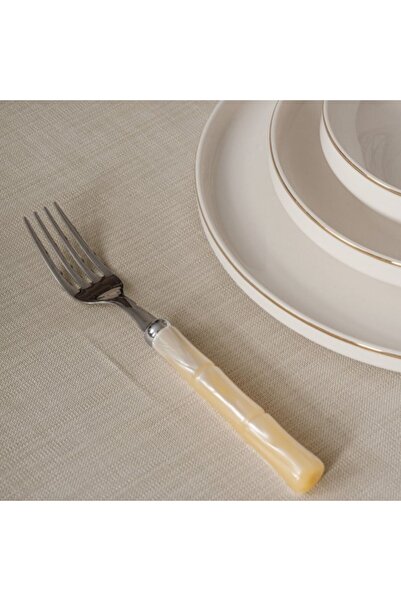 Cotton Box Fata de masa 155x220cm Cotton Box, Plain Bej