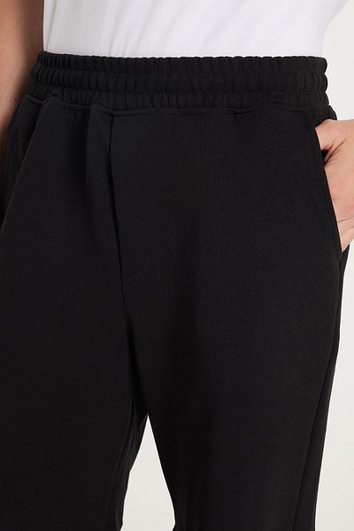 Tudors Men's Regular Fit Classic Cut 3-Pocket Black Shorts with Elastic Waist