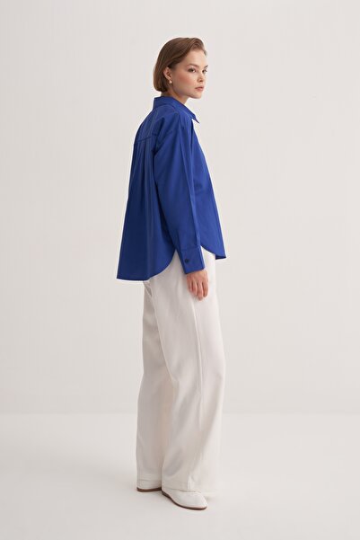 EBU Prive Жіноча сорочка з попліну Basic Saks