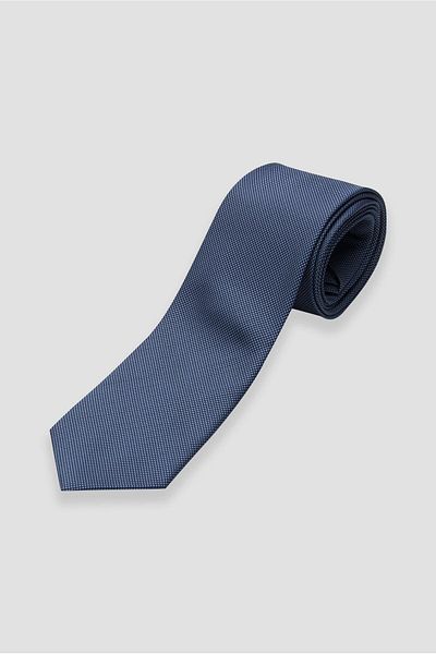 Abbate Tie 8 cm Microfiber Polyester Light Blue Men's Patterned Tie