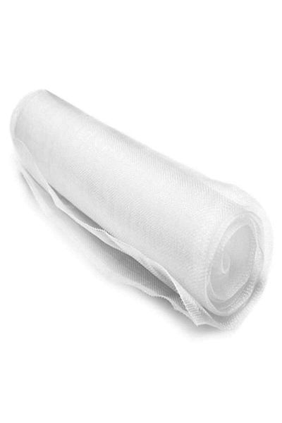 ANTBRO White mosquito net in roll 4×1, 5 m – self-adhesive tape, resistant polyester material