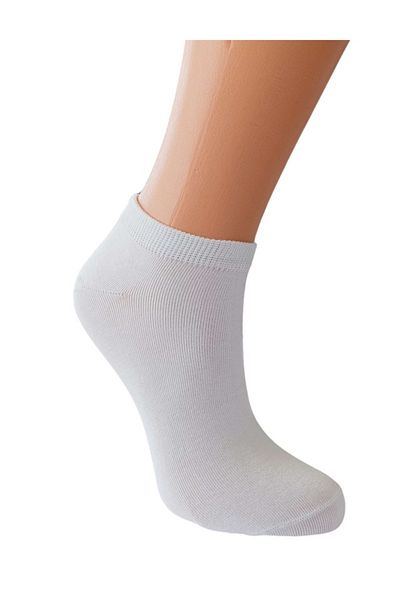 Centini Set of 5 pairs - Women's white socks, fine knit
