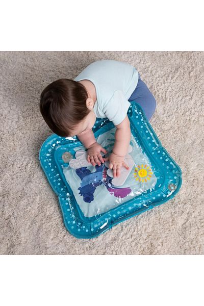Bright Starts Stitch Making Waves Tummy Time Water Mat​, 0-36 Months