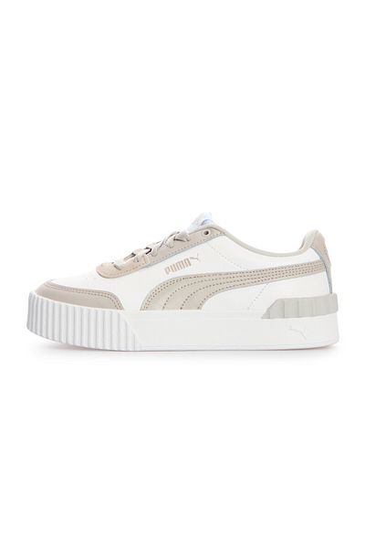 Puma Womens Carina Lift Trainers - White