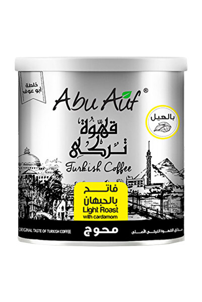 Abu Auf قهوة تركية خفيفة مع الهيل، 250 غرام