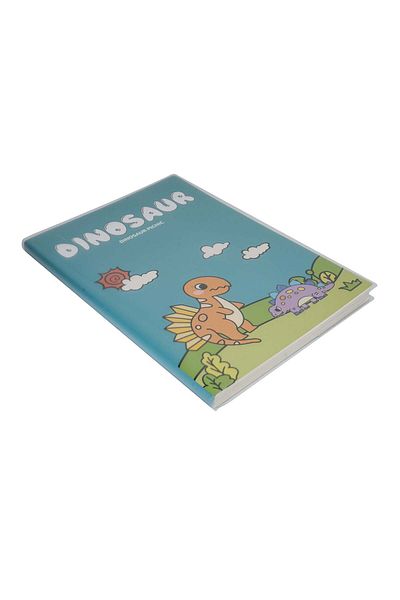 Midi Dinosaur paradise Matte rubber cover book B5/ mixed