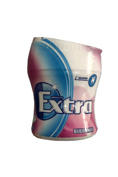 Wrigleys علكة ريجلي إكسترا بنكهة النعناع، خالية من السكر، بنكهة الفواكه، 84 غرام