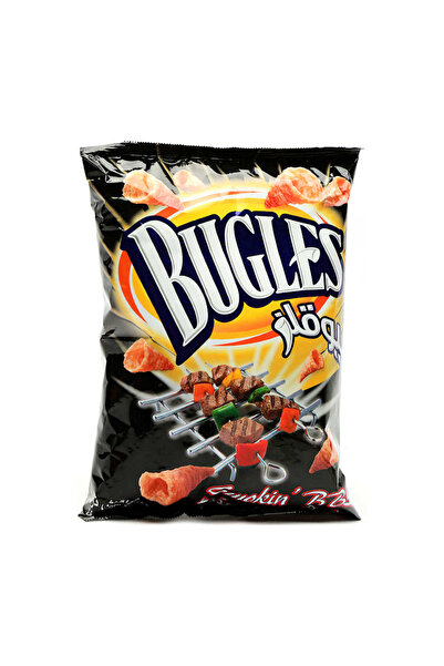 Bugles وجبة خفيفة من الذرة المدخنة بنكهة الشواء، 125 غرام
