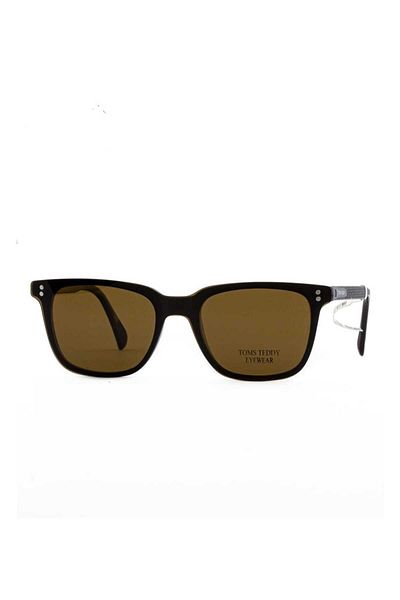 Toms Teddy Tt066 C202P 49Ekt Unisex Polarized Clip-On Blue Light Protection Screen Glasses