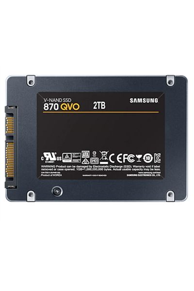 Compatibil Samsung Samsung | SSD | 870 QVO | 2000 GB | Format SSD 2.5" | Interfejs SSD SATA III