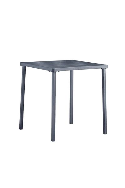 Ha.ro Cleveland Bistro Metal Table for Terrace/Garden, 70x70x74 cm