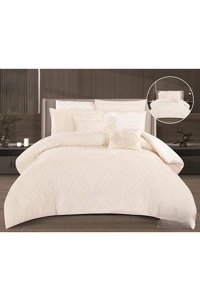 Mark A luxurious king-size double bed sheet to add beauty and elegance to your room accessories, made of microfiber, size 240*260 cm