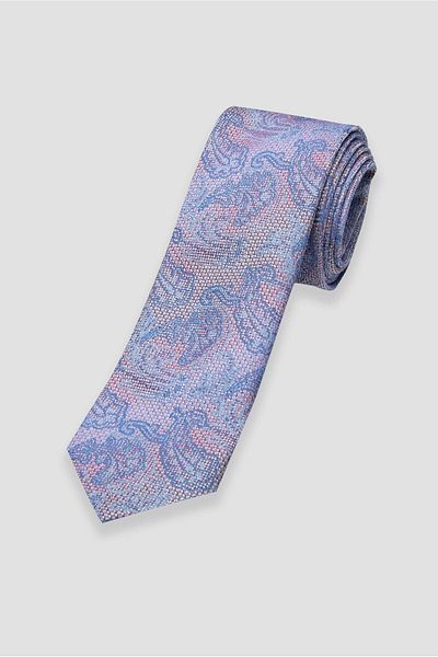 Abbate Tie 8 cm Microfiber Polyester Turquoise Men's Patterned Tie