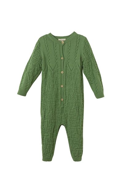 Uludağ Triko Green Organic Cotton Knitted Jumpsuit
