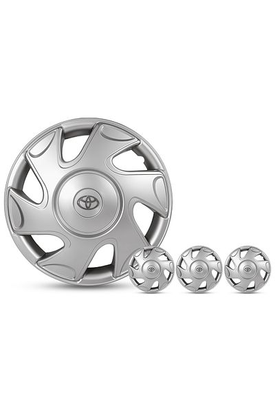 AGC Toyota Camry 14” Hub Cap Set (2001–2002) – Durable Plastic Wheel Covers - 102