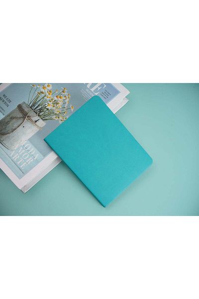Midi Simple color page car line notebook/green