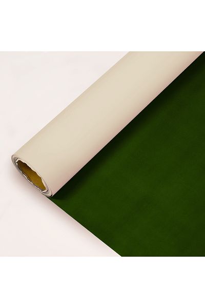 weloveis Beige & Dark Green Color Roll Flower Bouquet Paper-25 Meters