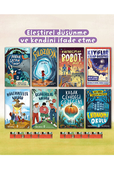 Genç Timaş ELEŞTİREL DÜŞÜNME-4.5.6 sınıf-Kurtarıcım Bir Robot Mu, Mükemmeller...