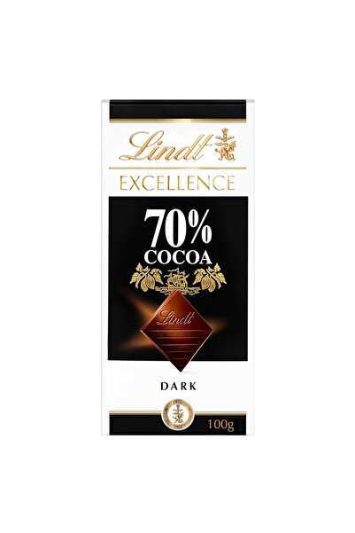 Lindt شوكولاتة داكنة ممتازة 70% كاكاو، 100 غرام