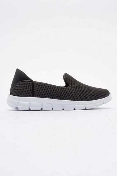 CCWAY AYAKKABI Women's Casual Shoes Black White