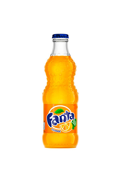 Fanta مشروب غازي بنكهة البرتقال، زجاجة زجاجية، 250 مل
