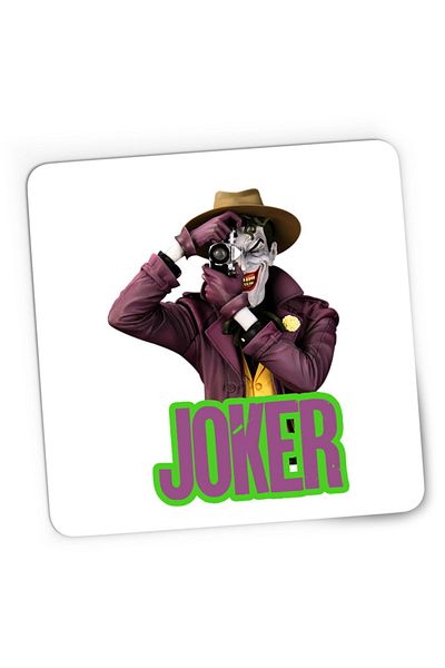 OEM Mousepad Gaming Joker Photo DC Superhero Supervillian Psychological, 21x19 см