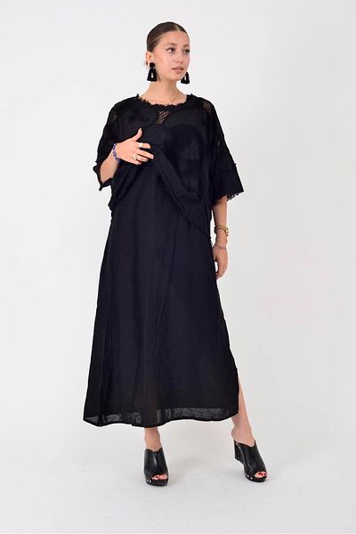 Park Moda 11197 LOVA ΑΝΟΙΧΤΟ ΚΕΝΤΗΜΕΝΟ ΦΟΡΕΜΑ ΜΕ ΛΕΠΤΟΜΕΡΗ ΔΙΠΛΟ