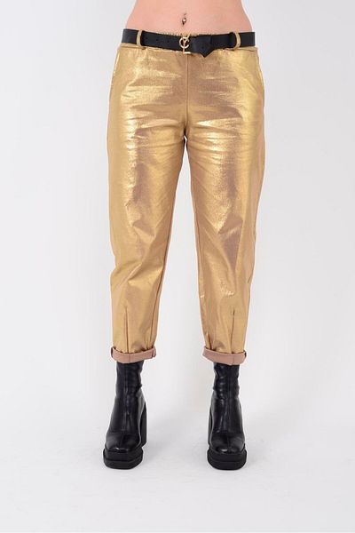 Park Moda 89970 Shine Belt Detailed Pants