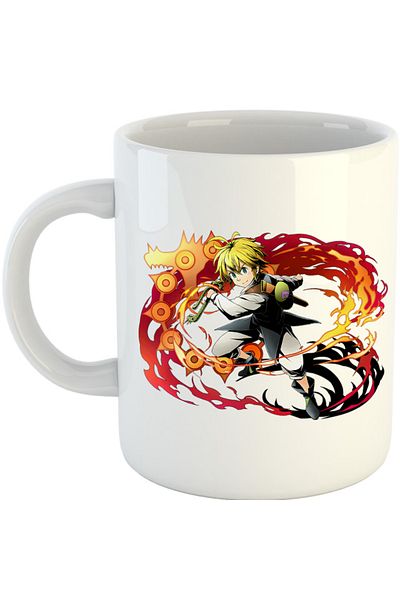 OEM Cana The Seven Deadly Sins Melodias Adventure Otaku Anime, alba, 330 ml