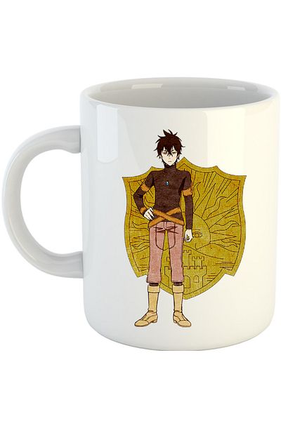 OEM Cana Black Clover Yuno Kingdom Spells Otaku Cosplay, alba, 330 ml