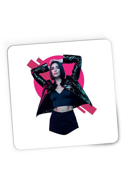 OEM Mousepad Gaming Dua Lipa Rise Concept Dance Idol Songs, 21x19 см
