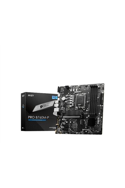 ARMSİLVER MSI | PRO B760M-P | Rodzina procesorów Intel | Gniazdo procesora LGA1700 | DDR5 DIMM