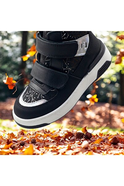 JOJO KIDS çocuk ortopedik bot , 100 % 100 hakiki deri bot , su geçirmez , cırtlı çizme , kaymaz taban