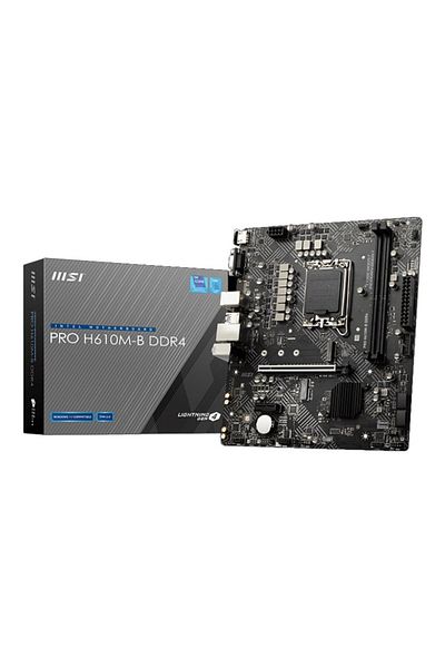 ARMSİLVER MSI | PRO H610M-G | Rodzina procesorów Intel | Gniazdo procesora LGA1700 | DDR5 |
