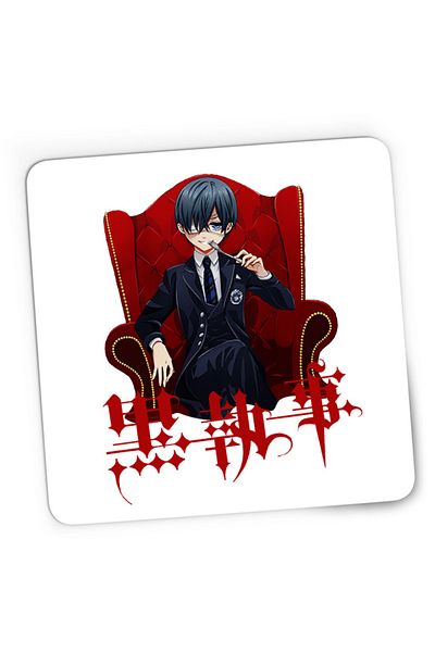 OEM Mousepad Gaming Black Butler Ciel Family Manga Otaku, 21x19 cm