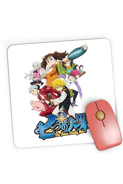 OEM Mousepad Gaming Seven Deadly Sins Top Anime Melodias Diane King, 21x19 см