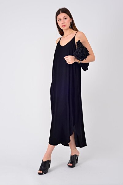 Park Moda AN10717 ROCHIE DE SOSPITĂ CU DETALII DE TRICOTAT