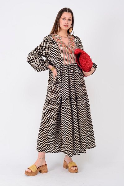 Park Moda AN10619 ΦΟΡΕΜΑ ΛΕΠΤΟΜΕΡΗΣ ΣΤΟΛΗΣ MARIN GARNI
