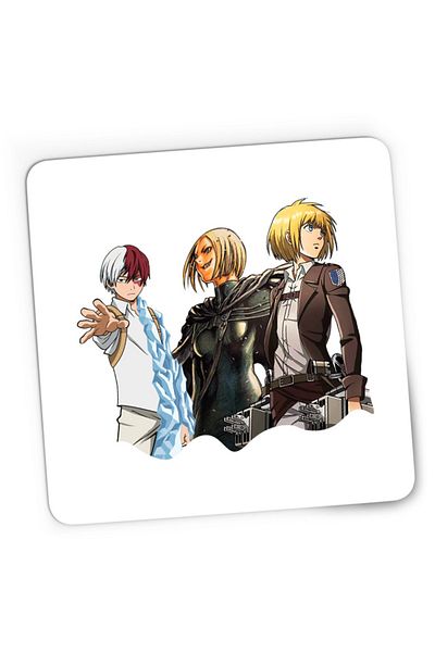 OEM Mousepad Gaming Claymore Helen AOT Armin My Hero Academia, 21x19 см