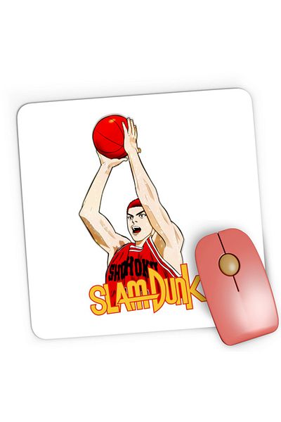 OEM Mousepad Gaming Slam Dunk Anime Meme Jump Ball Energy, 21x19 см
