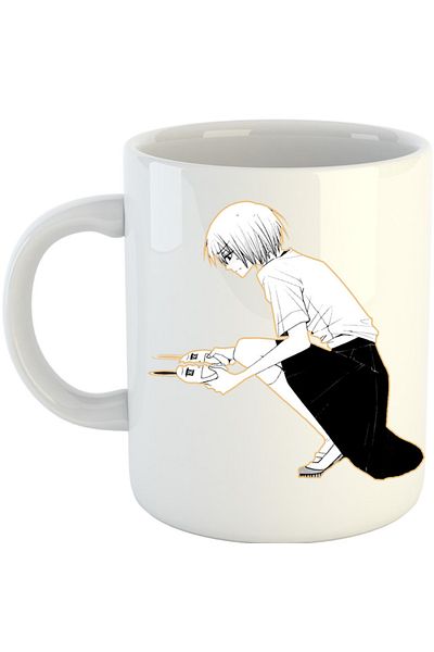 OEM Cana Oresama Teacher Kurosaki Mafuyu Rabbit Usagi Mask Love, alba, 330 ml