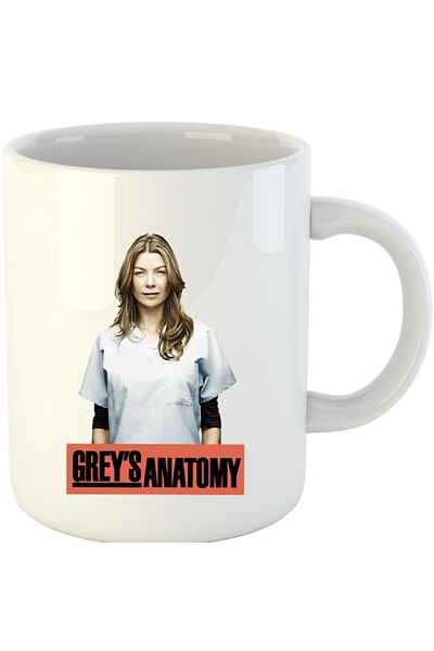 OEM Cana Grey Anatomy Pompeo Medic Logo Save Shonda, alba, 330 ml